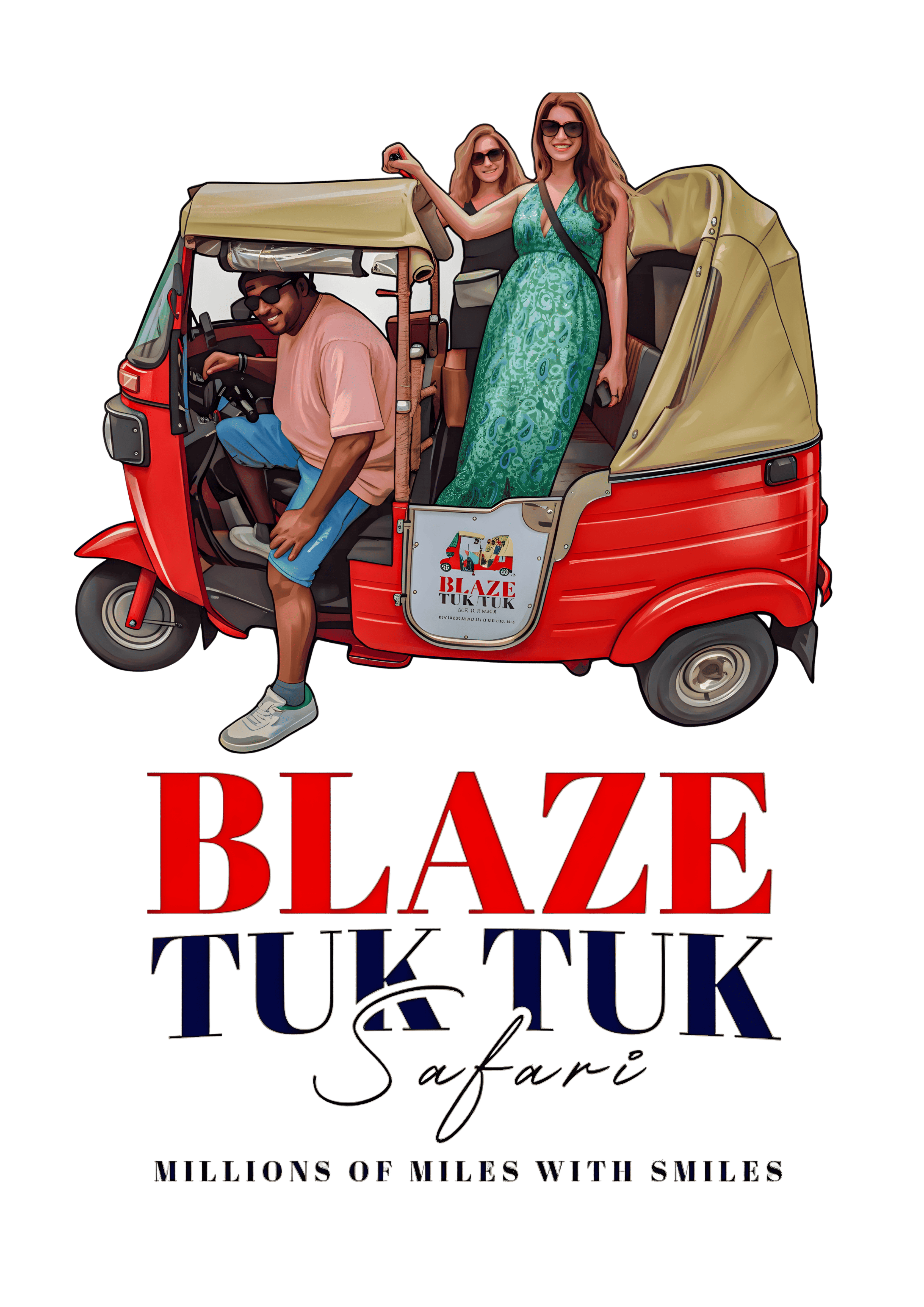 Blaze Tuk Tuk Safari logo